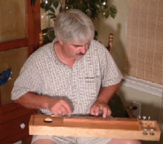 The Wind-Star played across ones lap